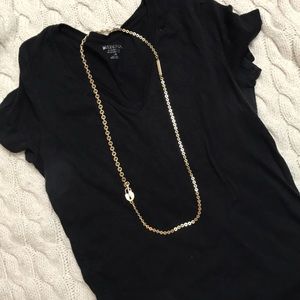 BCBG gold necklace